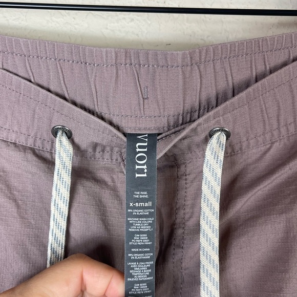 Vuori Ripstop Pants Mauve Size XS - Picture 6 of 8